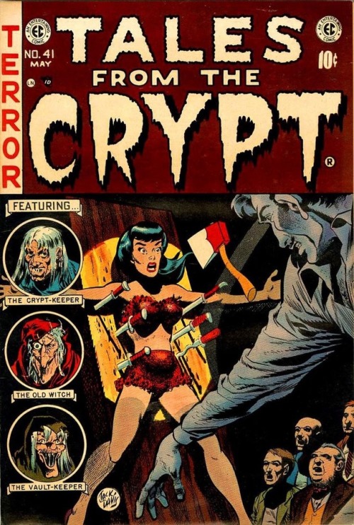 talesfromweirdland:‪Tales from the Crypt covers by Jack Davis. The 1954 Comics Code put an end to so