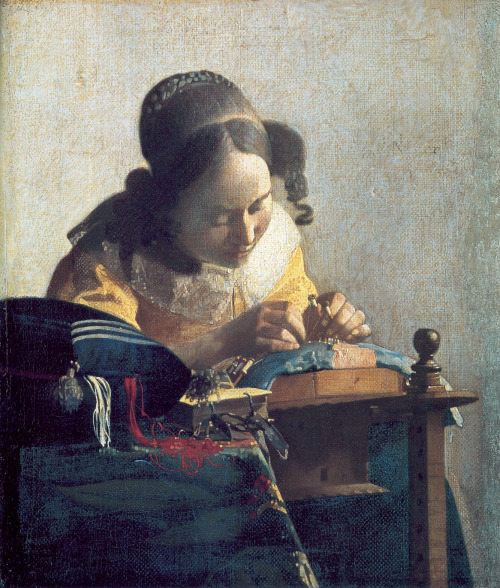 The Lacemaker - Johannes Vermeer