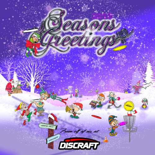 Season’s greetings from elf of us at Discraft