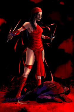 fantasy-scifi:  Elektra by philipbrown77