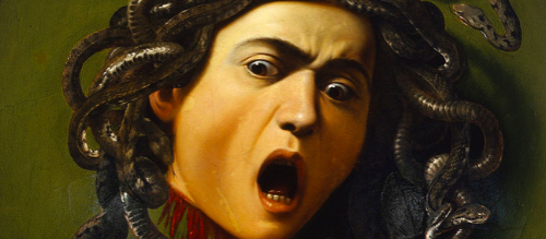 katolomb:Susan R. Bowers, Medusa and the Female Gaze // Caravaggio’s Medusa // Miriam Robbins Dexter