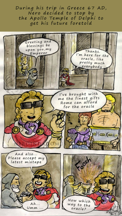 owlask:neroindadomus:The Oracle - Part 1Don’t throw away gifts !! &gt;:C Part 1 - Par