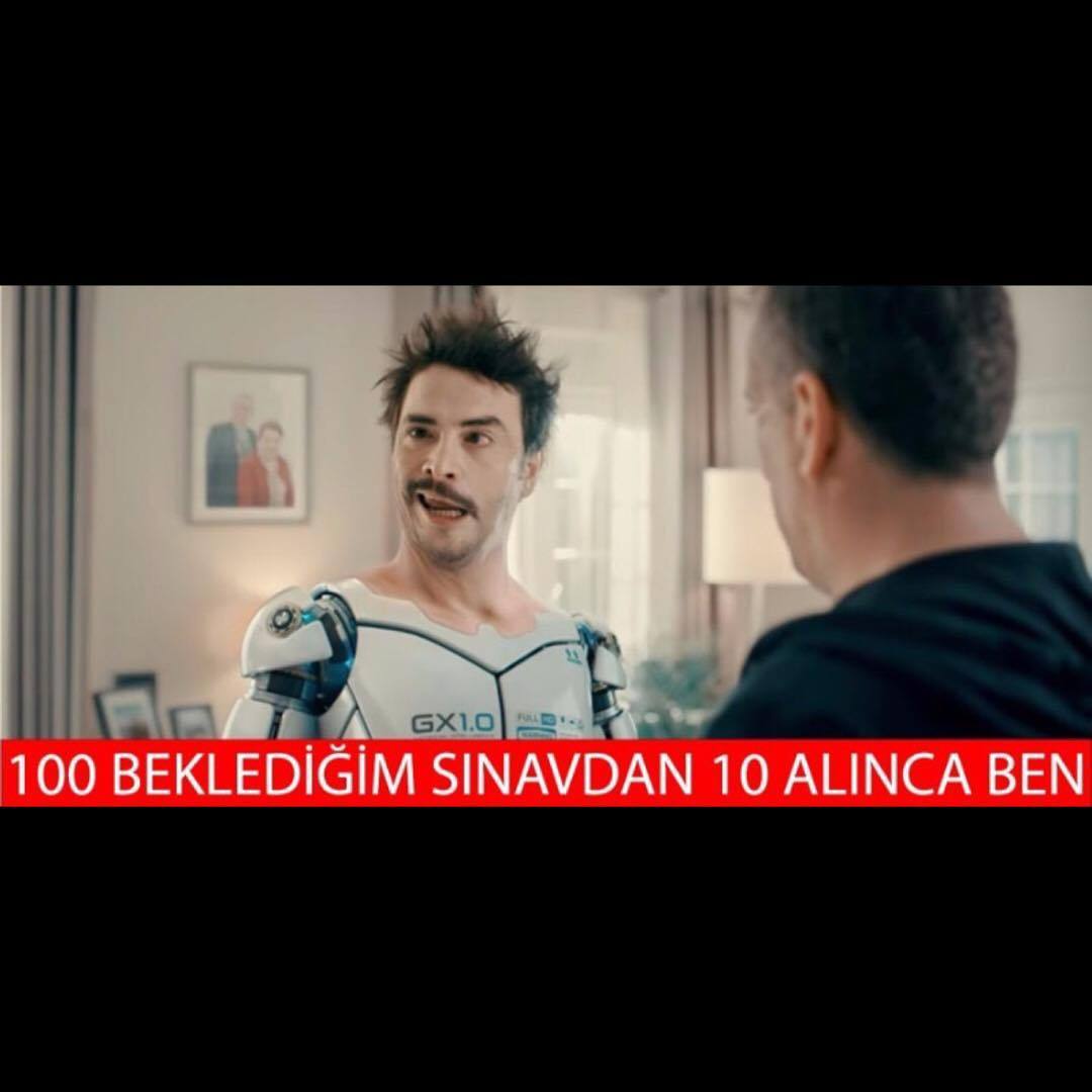 100 BEKLEDİĞİM SINAVDAN 10...