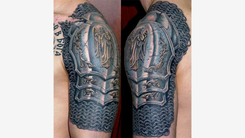 I want an armor tattoo so bad!!