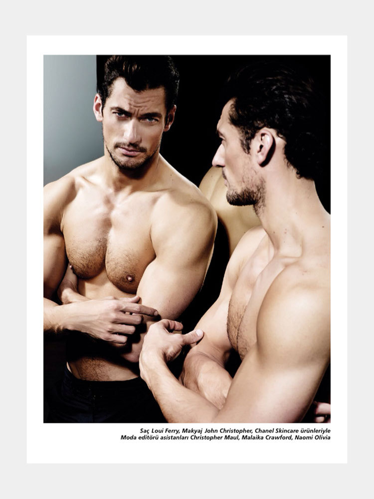 malemodelscene:  David Gandy by Ram Shergill for L’Officiel Hommes Turkey