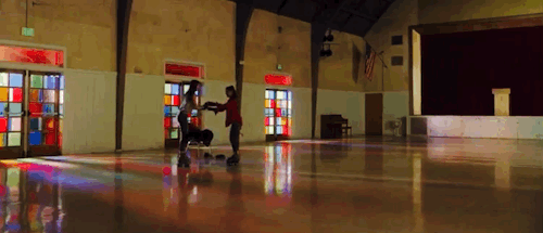 ayyariana: Callie and Ximena skating around the church requested by anonymous