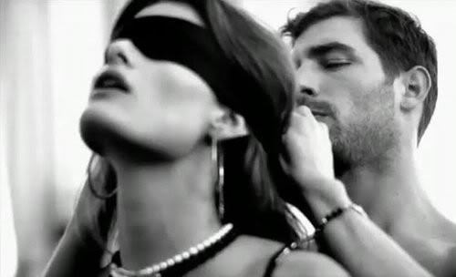 Yes, he is going to do things to her. Yes she is shaking a little. Yes she hesitated