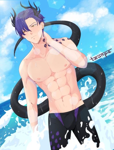images Workout Beelzebub Obey Me Fanart redheadkittys tumblr com tumbex