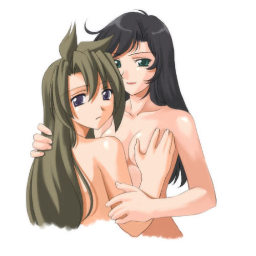 fuckyeahfemslash: WARNING: NSFW Madlax and Vanessa from Madlax. By 464758