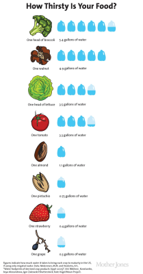 motherjones:  It take 5.4 gallons of water