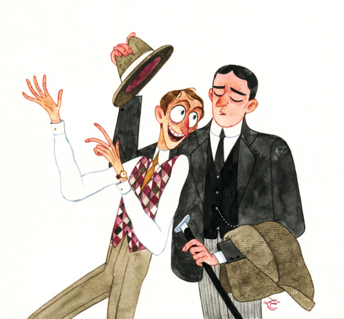 s-u-w-i:Another Bertie and Jeeves for Ngozi (hope you’ll like it!), this time as an 
