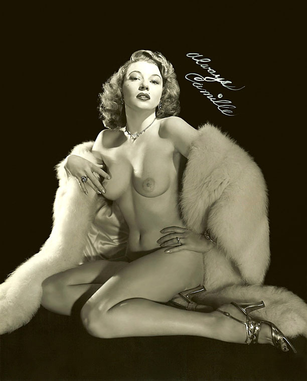 burleskateer:  Camille      aka. “The Titian Beauty”.. 