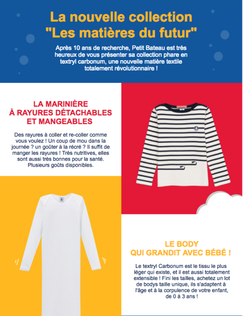 The Petit Bateau April’s Fool strategyDespite poor announcement timing, Hedi Slimane’s e