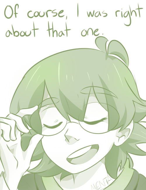 pidge is so smug