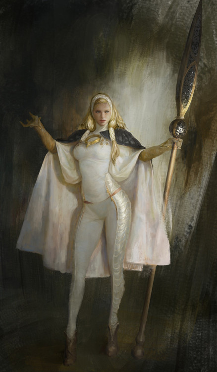 peckanpie: thecollectibles:   Hunting era character concept art by  Sangsoo Jeong   @micma 