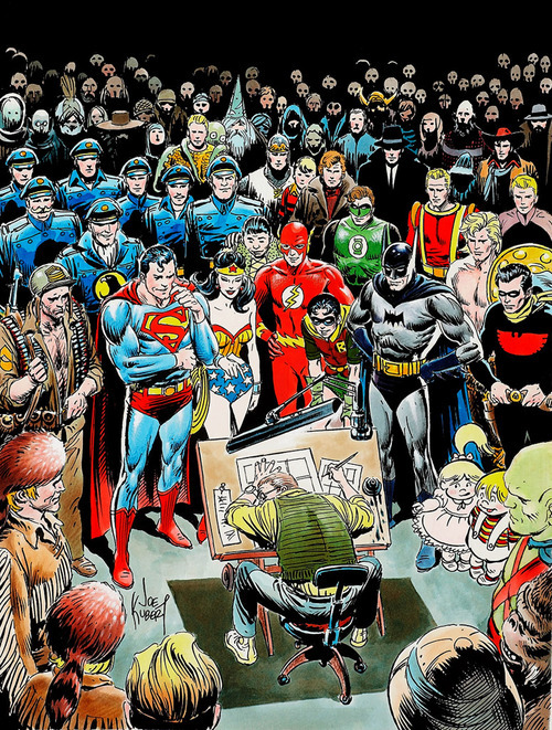 Thought I should make a post today even though it isn’t the anniversary of Joe Kubert’s 