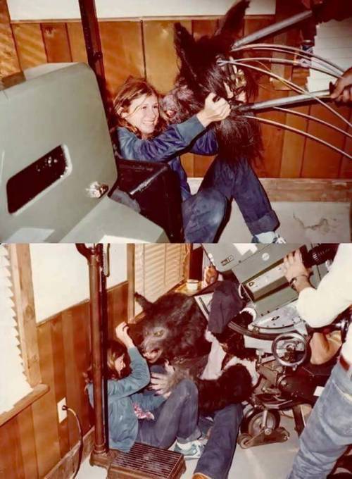autumnsredglaze - Behind the scenes on The Howling.