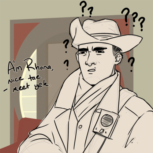 artminion: Fallout 4 AU where everything is the same but the Sole Survivor is Scottish.