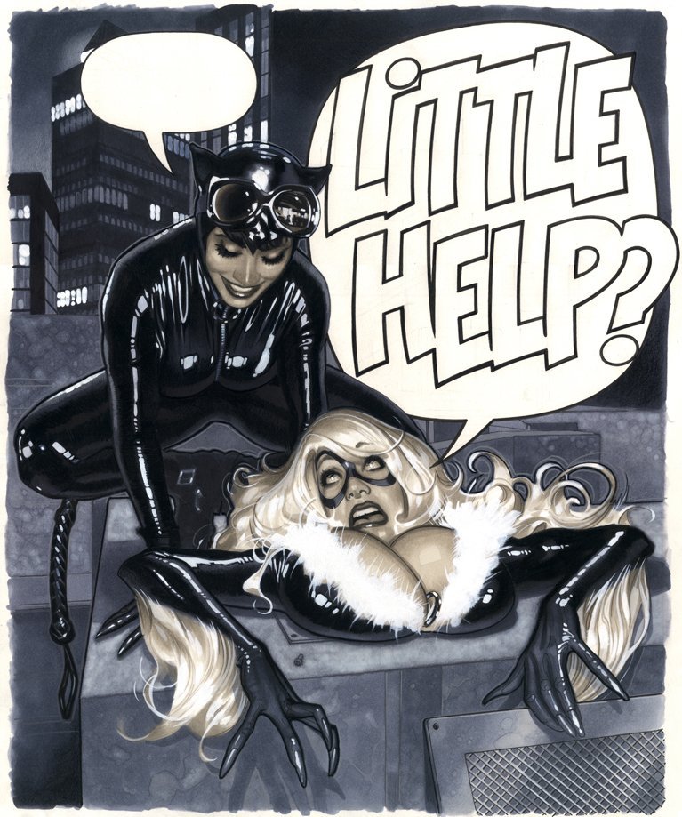 brianmichaelbendis:  Adam Hughes, 2013