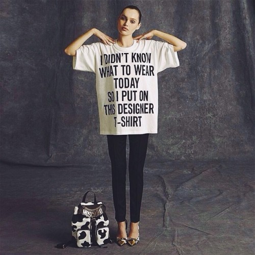 #JeremyScott for #Moschino #ss14