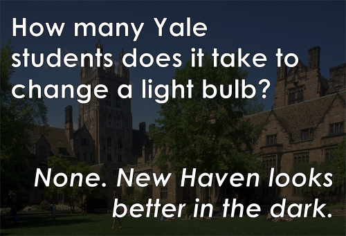 The Ivy League + Light Bulb Jokes 