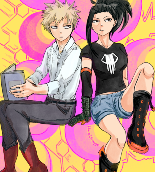 blamedorange: additional bakumomo body/quirk/personality swap thingamajig