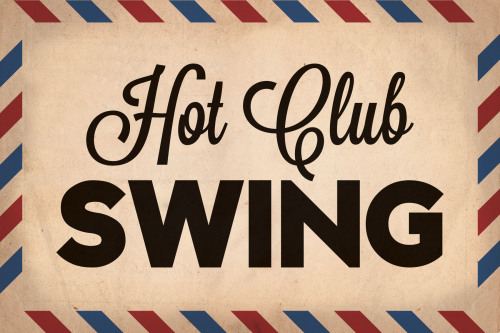 Handbills I designed for the nice folks over at Hot Club Swing. They turned out pretty! :3 I love me