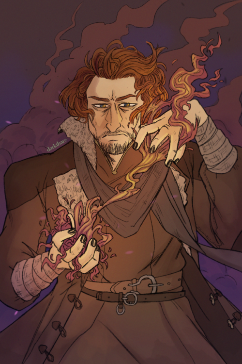 cr-fanart-project: darkthare:Some fan art I did of Caleb Widogast, from the second Critical Role c