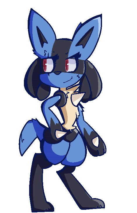 bak62:Lucario by fridgenstuffs  =3
