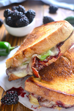 fattributes:  Blackberry Bacon Grilled Cheese