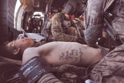 The most moving tattoo I&rsquo;ve ever seen. &ldquo;For those I love I will sacrifice&rdquo;