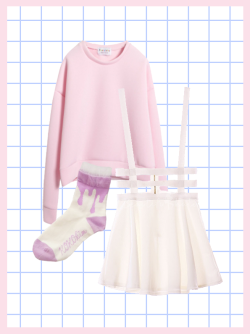 pommei:  pink + white + purple  