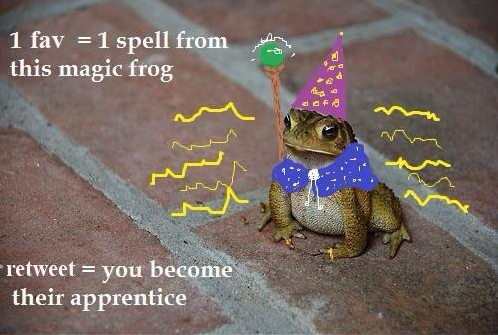 iguanamouth:  do . do y ou mean. this toad and, this possum because this whole thing