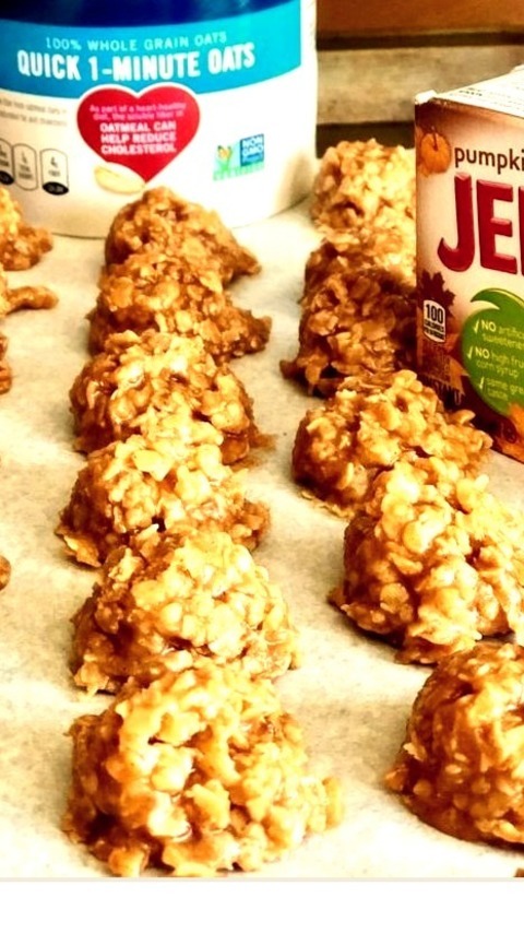 Desserts - Pumpkin Spice No-Bake CookiesThis Simple No-bake Recipe Makes Delectable Pumpkin-spiced Cookies