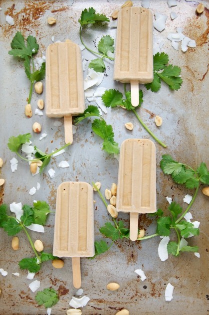 efccooking:  Vegan Thai Peanut Popsicles