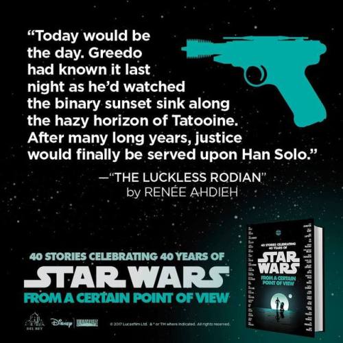 clubjade:Star Wars: From a Certain Point of View reveals | 40th Anniversary short story anthology | 