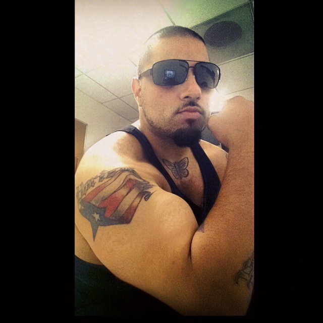ajrosado1979:  #BearPride #BearArea #PuertoRican #puertoricanbear #guns #boricua