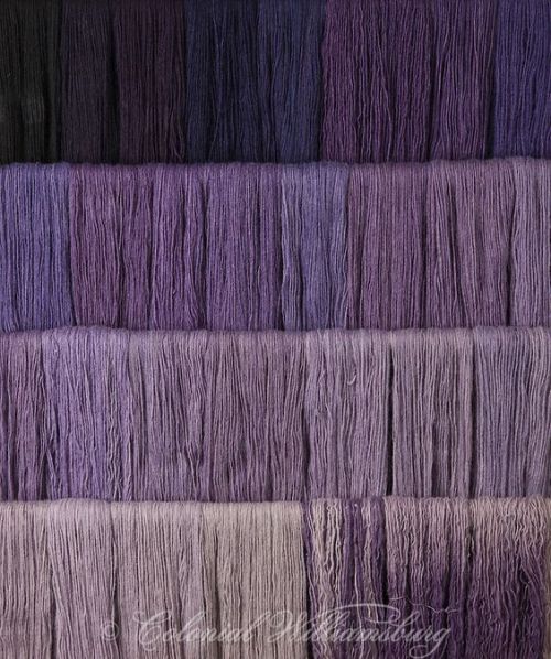 lionbrandyarn: Purple yarn goals ,#