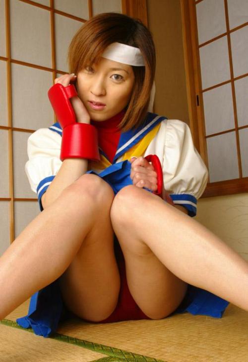 XXX [Mai Saeki] Sakura Kasugano (Street Fighter photo