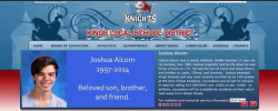 nootnootmothafuckah:  extreme-fuzzy-socks:  Also a reminder that this was put on the Knight’s home page.  NO LEELAH ALCORN. REMEMBER HER. 