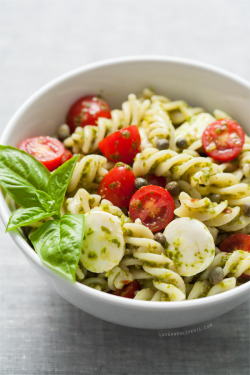 do-not-touch-my-food:  Caprese Pasta Salad