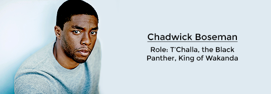 blackpantherdaily: Marvel’s Black Panther confirmed main black cast members with