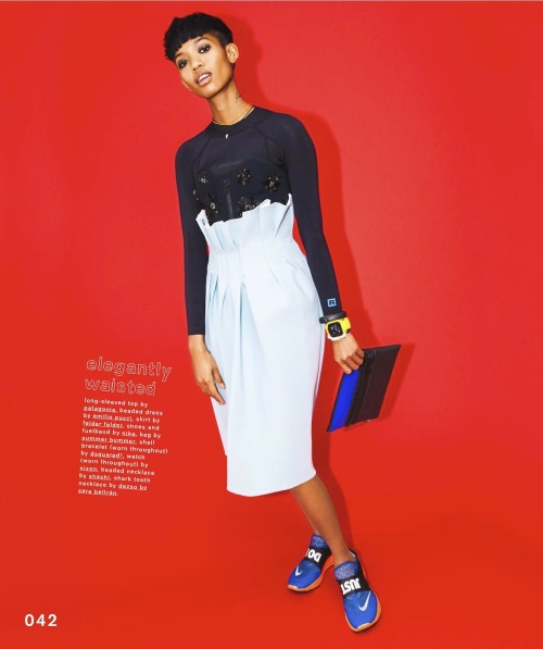 yagazieemezi:  Adesuwa for April 2014 Nylon Photographed by Aaron richter Styled by Rachael Wang Read more on the Nigerian stunner HERE Website / Facebook / Twitter / Instagram Dedicated to the Cultural Preservation of the African Aesthetic
