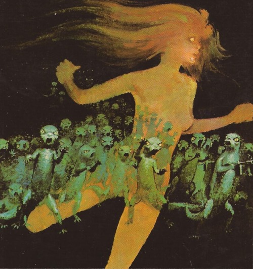weirdlandtv:War with the Newts.Cover art by Henri Lievens for a 1969 edition of the 1936 sci-fi nove