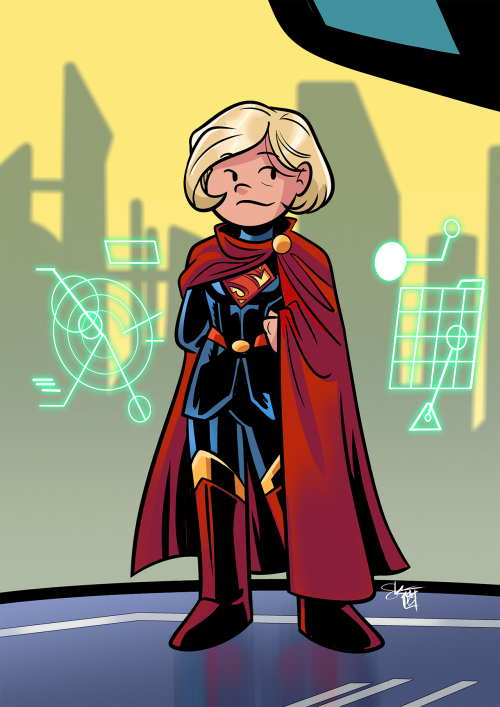 President Supergirl from Legion of Super-Heroes: Millennium 