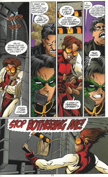 kanetomojiretsu:Young Justice #8