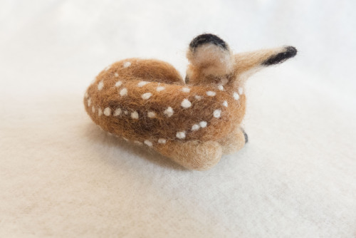 Fawn Brooch III available at my Etsy shopAnother spotty baby