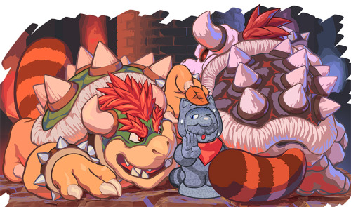 latanieredecyberwolf:  Bowser Concept  by Masa Bowser 
