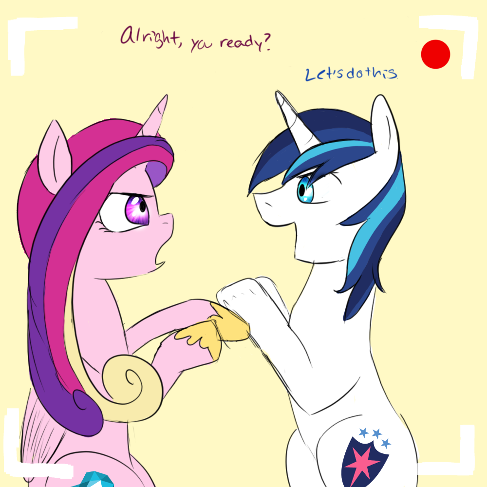 ask-cadance:  I don’t see why we didn’t just do my version of “patty cake”