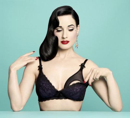 thelingerieaddict: Von Follies by Dita von Teese Maternity Collection This is MAJOR news! Nursing a